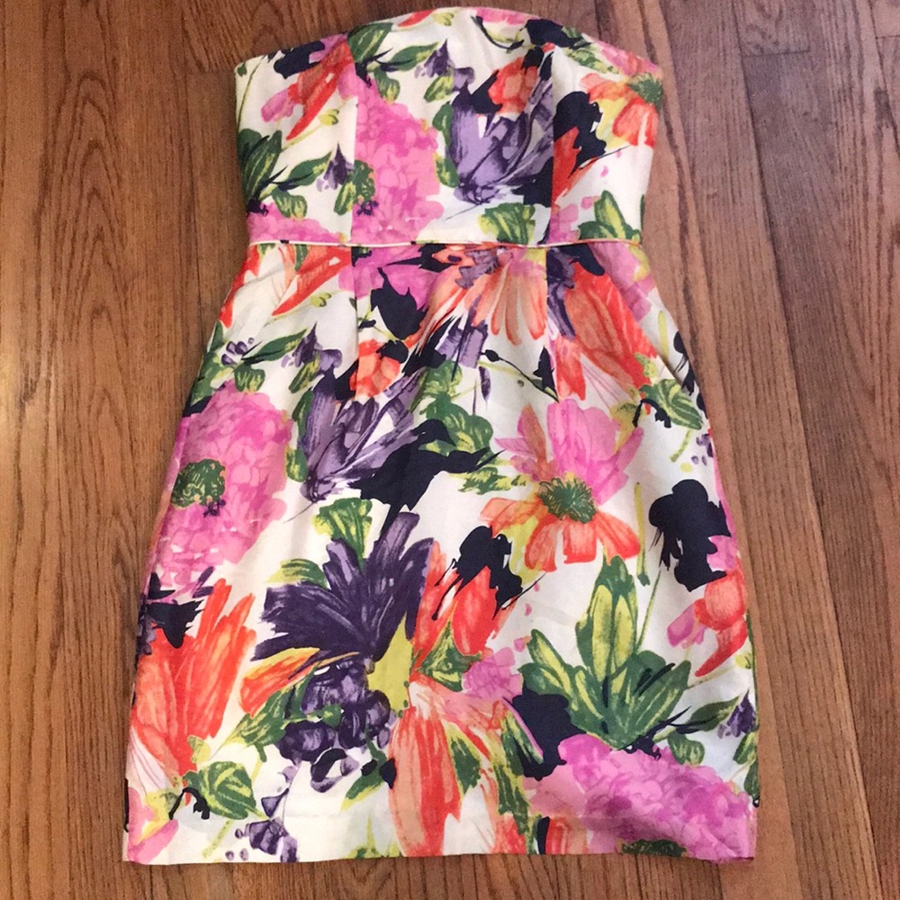J Crew Strapless Dress